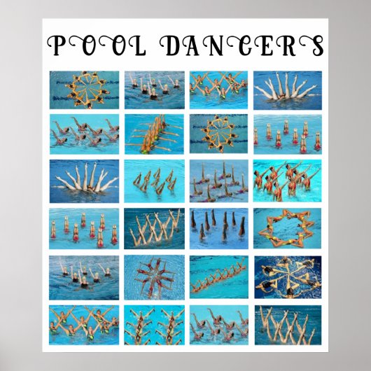 Poster Swimming (Devant)