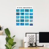 Poster Swimming (Bureau à domicile)