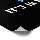 Poster Swimming Its In My DNA Funny Swimer Cool Love (Coin)