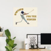 Poster Swing Pour Les Clôtures (Bureau à domicile)