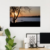 Poster Swing sur la rivière (Bureau à domicile)