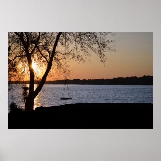 Poster Swing sur la rivière (Devant)