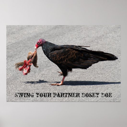 Poster Swing Your Partner Dosey Doe (Devant)