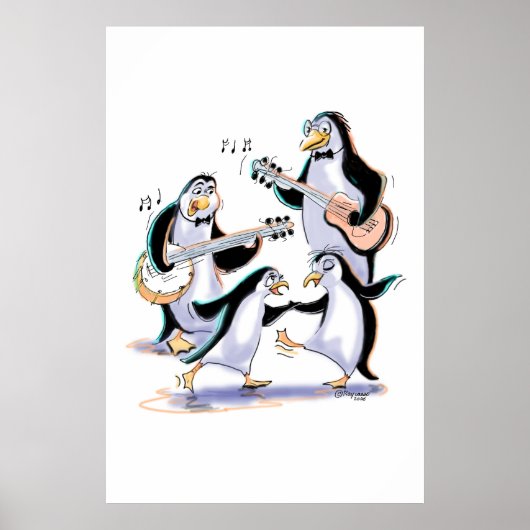 Poster sWiNgInG pEnGuInS (Devant)