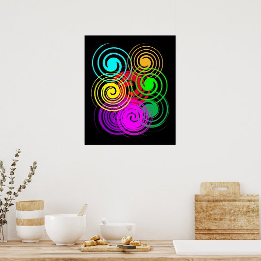 Poster Swirl (Cuisine)