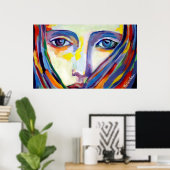 Poster Swirl Print (Bureau à domicile)