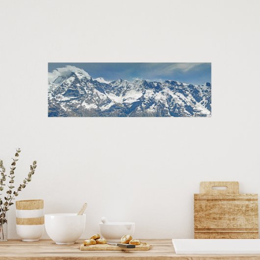 Poster Swiss Alps (Cuisine)