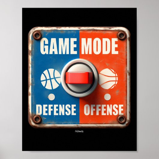 Poster Switch Between Offense And Defense - Ller Mode Sig (Devant)