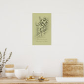 Poster Syahadat, confession (Cuisine)