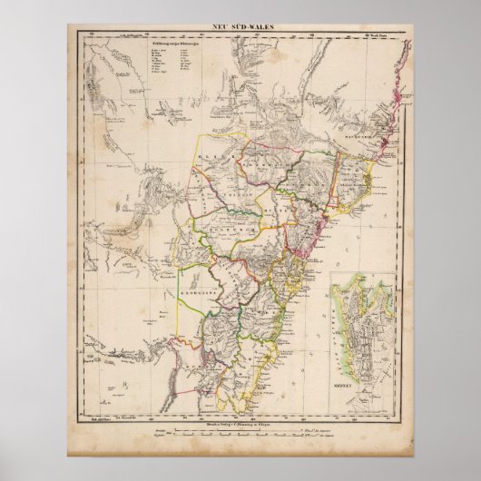 Poster Sydney Australie (Devant)