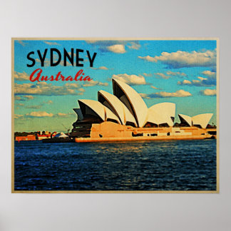 Poster Sydney Australie