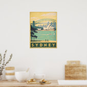 Poster Sydney, Australie - Vues remarquables (Cuisine)