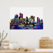 Poster Sydney en graffiti (Cuisine)
