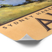 Poster Sydney Harbour Australie (Coin)