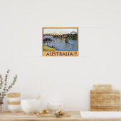 Poster Sydney Harbour Australie (Cuisine)