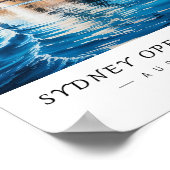 Poster Sydney Opera House Australia Wall Art (Coin)
