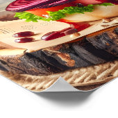 Poster Sydney Sizzle Burger (Coin)