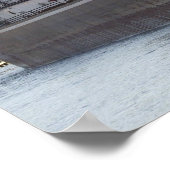 POSTER SYKÈQUES WILFRED BULK FREIGHTER (Coin)