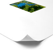 Poster Sylvan Lake Réflexion Parc national Yellowstone (Coin)