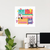 Poster SYLVESTER™ & TWEETY™| We Fight Together With Pride (Bureau à domicile)
