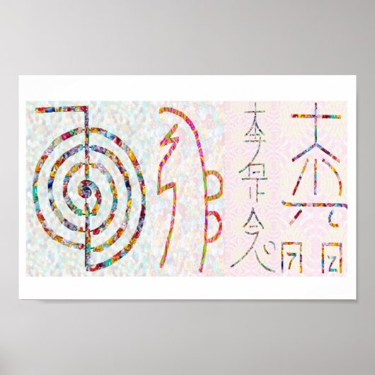 Poster SYMBOL ART 2014 - Reiki Master Practice (Devant)
