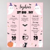 Poster Symbole 1er anniversaire de la Fille Rose (Devant)