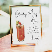 SYMBOLE ADELLA Moderne minimaliste Bloody Mary Bar