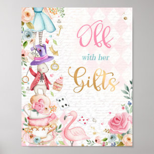 Poster Symbole Alice In Wonderland Anniversaire Cartes &