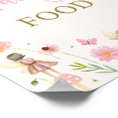 Poster Symbole alimentaire d'anniversaire du Jardin des F (Coin)