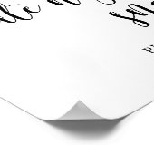 Poster Symbole alimentaire Rustique Mariage tardif de nui (Coin)