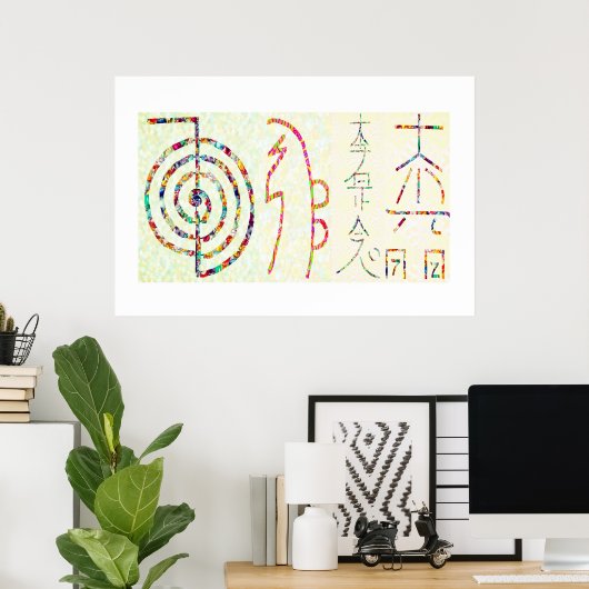 Poster SYMBOLE ART 2014 - Reiki Master Practice (Bureau à domicile)