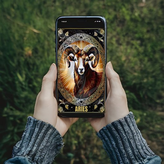 Poster Symbole astrologique d'Aries