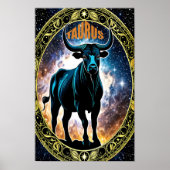 Poster Symbole astrologique de Taurus (Devant)