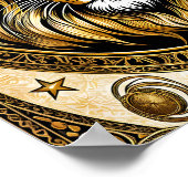 Poster Symbole astrologique Leo (Coin)