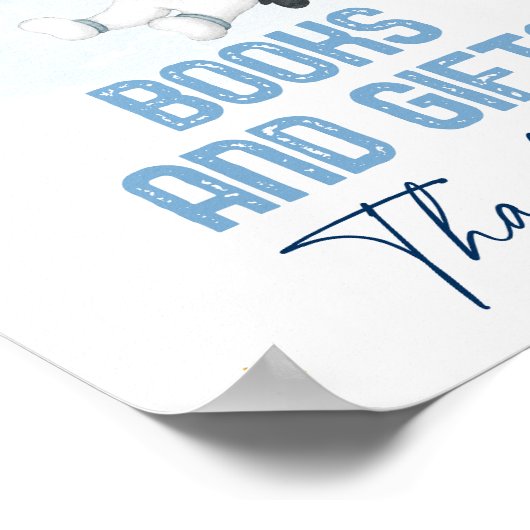 Poster Symbole Astronaut Space Blue Gold Books & Cadeaux (Coin)