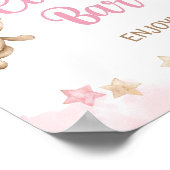 Poster Symbole bar-biscuits Pink Teddy Bear Party, Douche (Coin)