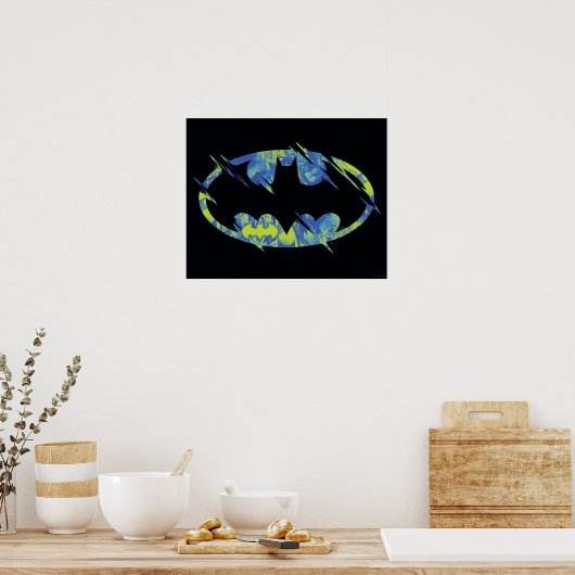 Poster Symbole Batman Électrique (Cuisine)