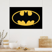 Poster Symbole Batman | Logo ovale (Cuisine)