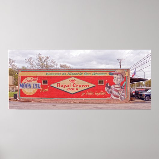 Poster Symbole Ben Wheeler historique 24x10 (Devant)