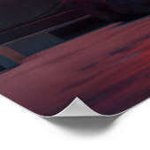 Poster SYMBOLE Bitcoin Cyber City Neon (Coin)