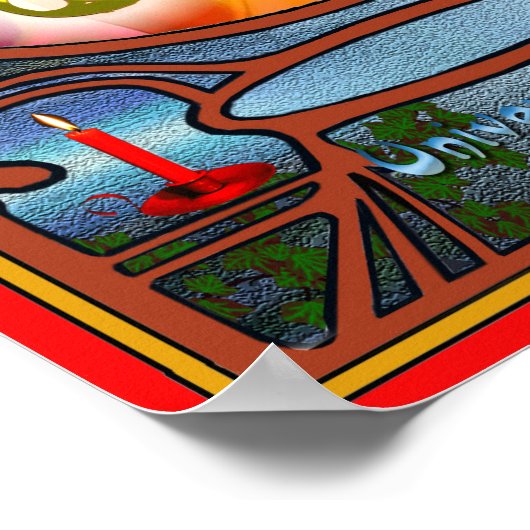 Poster Symbole Bliss pacifique (Coin)