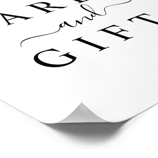 Poster Symbole Blush Pampas Grass Mariage Cartes & Cadeau (Coin)