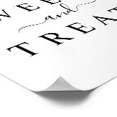 Poster Symbole Blush Pampas Grass Mariage Sweets & Traite (Coin)