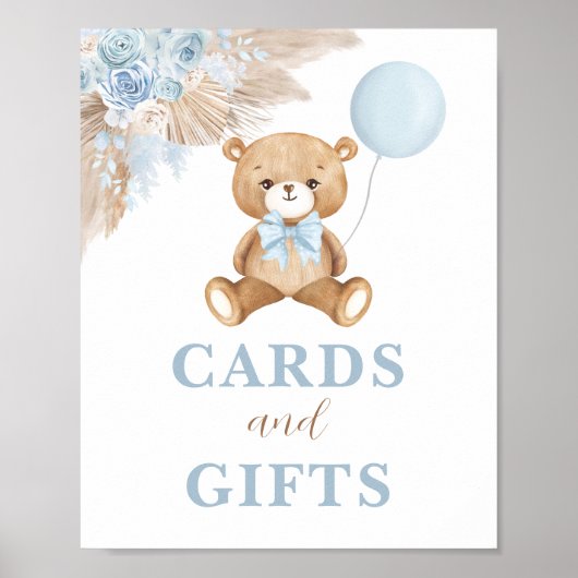 Poster Symbole Boho Boho Teddy Bear (Devant)