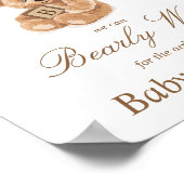 Poster Symbole Brown en peluche Pampas personnalisable (Coin)