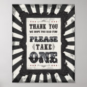 Poster Symbole cadeau Dark Carnival Psycho Circus Party F (Devant)