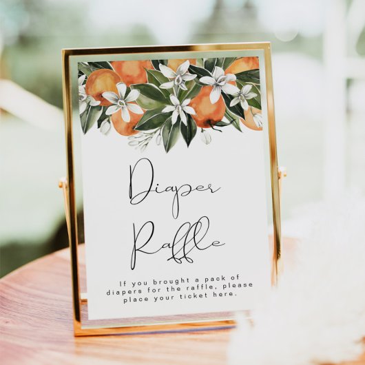 Poster SYMBOLE CALLIOPE Little Cutie Brochure Orange