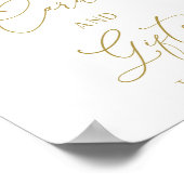 Poster Symbole, cartes et cadeaux baby showers (Coin)