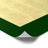 Poster Symbole chinois de défilement pour l'harmonie (Coin)