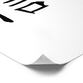 Poster Symbole chinois de la confiance (Coin)